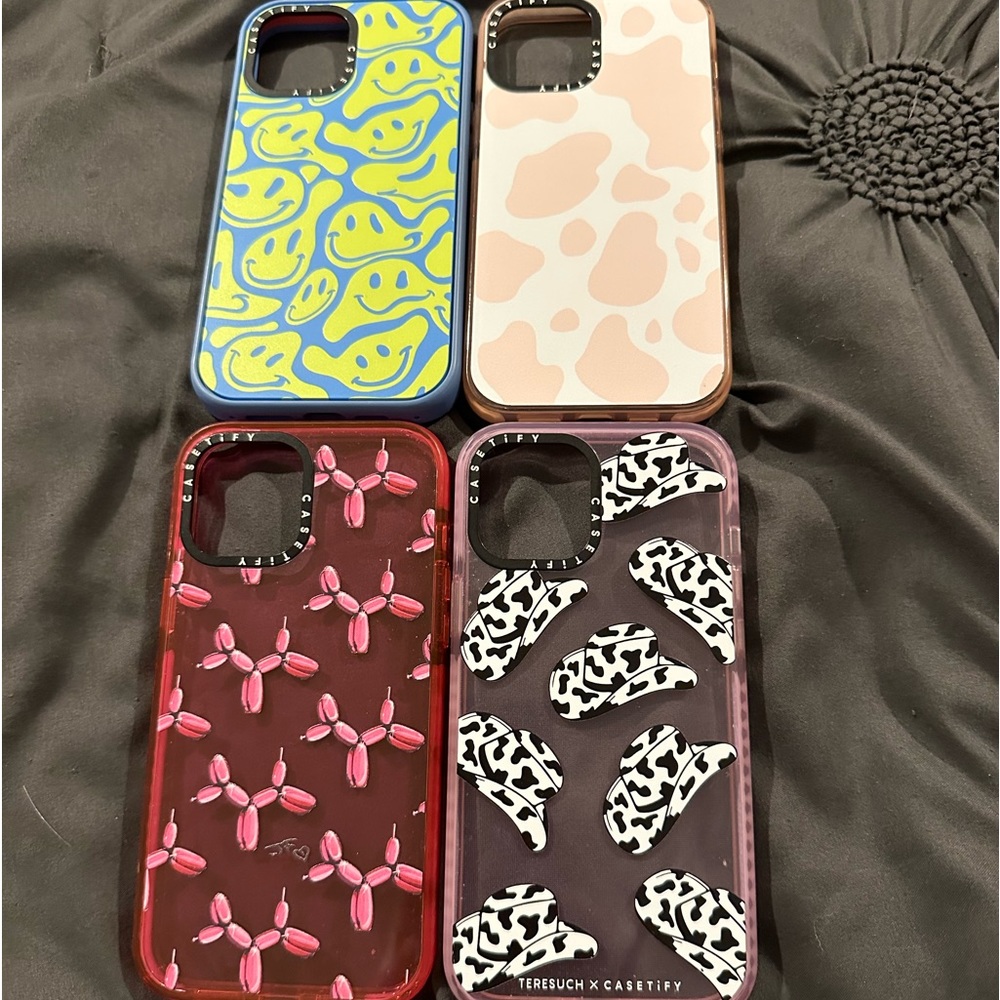 4 casetify iPhone 12 Pro Max cases